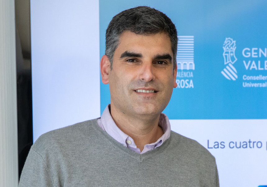 José Luis García Giménez, professor at the University of Valencia and head of the INCLIVA Research Group on Epigenomics and Translational Epigenetics. Photo: INCLIVA.